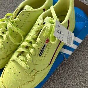 Adidas Continental Lime Green Sneakers